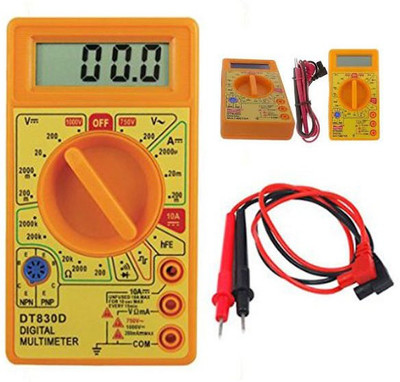 

Divye ELectronics Solutions Multi meter Digital Multimeter(Yellow 2000 Counts)