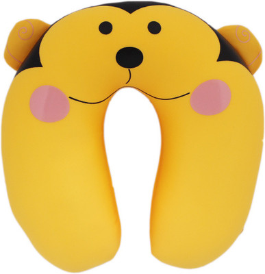 

Tootpado Animal Monkey Design U-Shaped 10"x11" (28cm) - Yellow (DECd120) - Travel Cushion With Microbeads Filling Neck Pillow(Yellow)