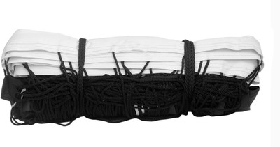

Queen Sports Industries Standard quality Nylon Braided Volleyball Net(Multicolor)