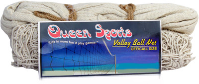 

Queen Sports Industries Premium quality Cotton Volleyball Net(Beige)