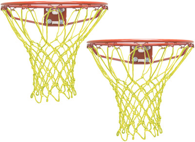 

Queen Sports Industries Premium quality Nylon Basketball Net(Yellow)