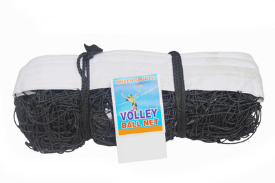 

Queen Sports Industries Premium quality Nylon Volleyball Net(Black)