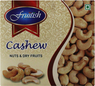 

Fruitish Whole Natural Kaju 250 grams Cashews(250 g, Box)