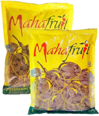

Mahafruit Premium Kishmish Combo (250 g * 2) Raisins(500 g, Pouch)