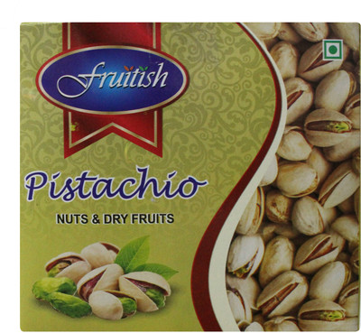 

Fruitish Roasted and Salted Pista 250g Pistachios(250 g, Box)