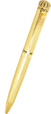 

Auteur Exclusive and Premium Gold Plated with Diamond Studded Crown Ball Pen