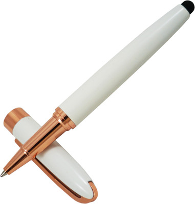 

Auteur Stylus for Capacitive Touch Screen with Smooth and Elegant in Satin Rose Gold finish Roller Ball Pen