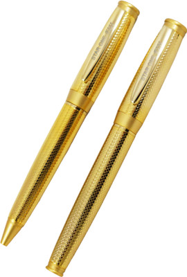 

Auteur Limited Edition Exclusive Gold Plated Carved Designer Pen Gift Set(Pack of 2)