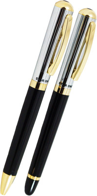 

Auteur Knight Elegant Collection Corporate Style Smooth Tip Pen Gift Set(Pack of 2)