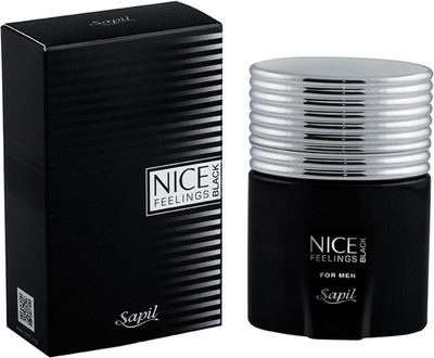 

Sapil Nice Feelings Black Perfume (Imported From U.A.E) Eau de Toilette - 75 ml(For Men)