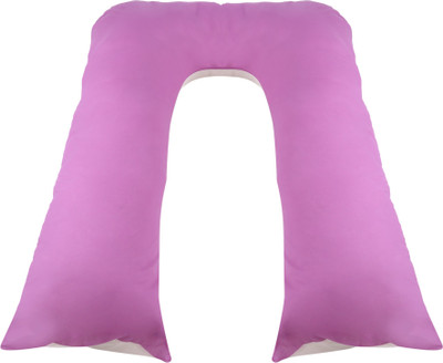 kidiCat U-Shape (Dual Color) Maternity Pillow / Pregnancy Pillow Pack of 1(Purple & White)