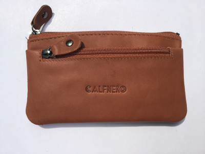 

Calfnero Leather Coin Purse(Tan)
