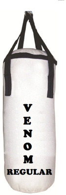 

Venom REGULAR 2.5 FEET LONG, CANVAS MATERIAL , WHITE COLOR, UNFILLED WITH STRAPS Hanging Bag(2.5, 30 kg)