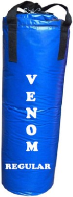 

Venom REGULAR 4.0 FEET, MATERIAL : SYNTHETIC LEATHER, BLUE COLOR, UNFILLED WITH HANGING STRAPS Hanging Bag(4.0, 48 kg)