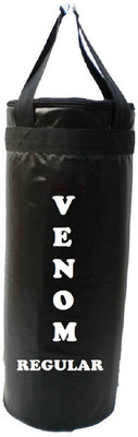 

Venom REGULAR 2.5 FEET, MATERIAL : SRF - STANDARD, BLACK COLOR, UNFILLED WITH HANGING STRAPS Hanging Bag(2.5, 30 kg)