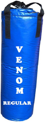 

Venom REGULAR 2.5 FEET, MATERIAL : SYNTHETIC LEATHER, BLUE COLOR, UNFILLED WITH HANGING STRAPS Hanging Bag(2.5, 30 kg)