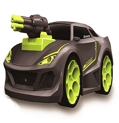 

PACIFIC TOYS High Speed Voice Command Remote Control Race Car with LED Head Lights(Black)