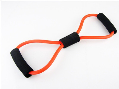 

HEALTH FIT INDIA EIGHT SHAPE TONING TUBE, ORANGE COLOR Resistance Tube(Orange)