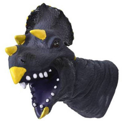 

TEENA EXPORTS AND IMPORTS TEENA'S Tyrannosaurus Rex Hand Puppet Glove T-Rex Dinosaur Head Roleplay Playset made of Non-Toxic Soft Vinyl