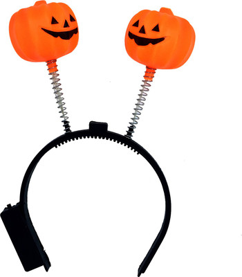 

Funcart LED Black & Orange Halloween Pumpkin Hair Band