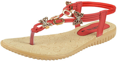 

Vaarun Women Red Flats