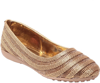 

MSC Women Gold Flats