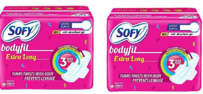 

Sofy BodyFit Extra long Sanitary Pad(Pack of 2)