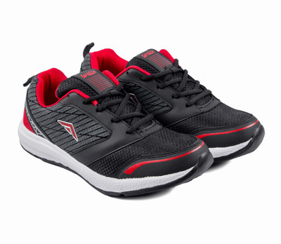

Asian Running Shoes For Men(Black, Red