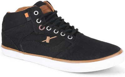 

Sparx Men's 100% original SM-282 Black Tan long Sneakers For Men(Black