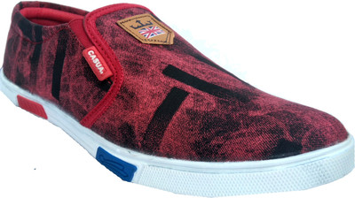 

Roopray Printed Red loafers Loafers For Men(Red