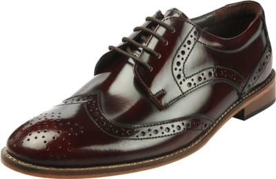 

Heels & Shoes Lace Up For Men(Burgundy