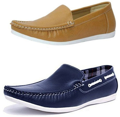 

Deals4you Loafers For Men(Blue, Brown