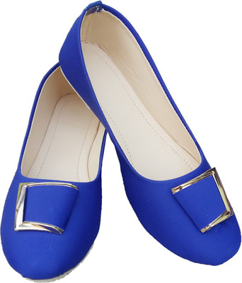 

NEXA Royal Collections Women's Party Wear Ballerinas 2 Colours (Blue-Brown) Bellies For Women(Blue