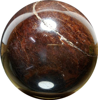 

Aldomin Red Garnet healing crystal Sphere (168 Gram) Decorative Showpiece - 4.3 cm(Crystal, Red)