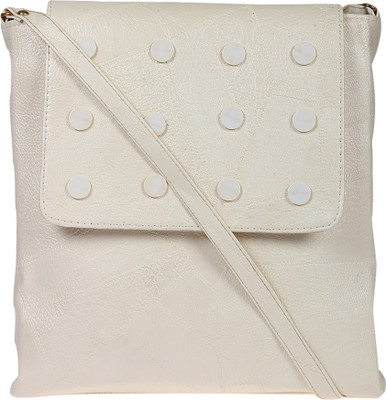 

STEEMO Women Casual Grey Rexine Sling Bag