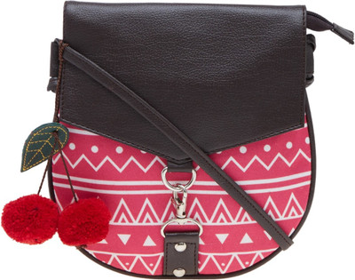 Lemon Trunk Women Casual Pink Canvas Sling Bag