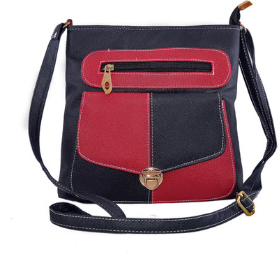 

Trendy Guys Women Casual Multicolor PU Sling Bag