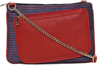 

Cappuccino Women Casual Multicolor Canvas Sling Bag