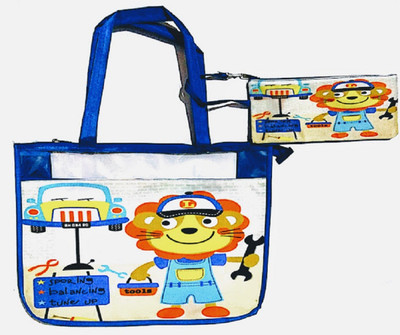 

Must Visit Boys & Girls Casual Multicolor Nylon Hand-held Bag