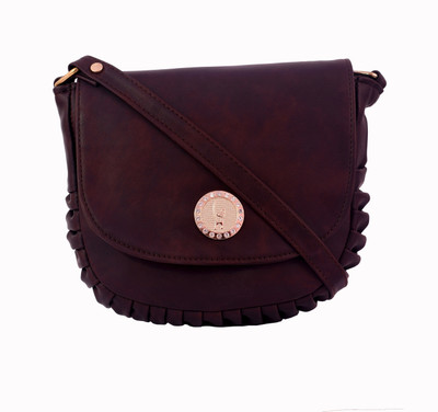 

TR Fashion Girls Casual Multicolor PU Sling Bag