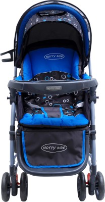 

Notty Ride Rocking Baby Pram Pram(3, Blue)