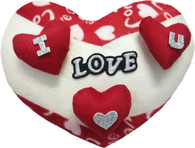 Aparshi Love heart stuffed cushion soft toy F112 - 85 cm(Red)