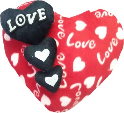 

Aparshi Love heart stuffed cushion soft toy C105 - 50 cm(Red)