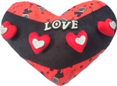 

Aparshi (Combo pack of 5) love heart cushion stuffed soft toy L131 - 70 cm(Red)