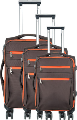 

Tamo Nomad - 3 Piece Set Luggage Brown Color 20 Inch, 24 Inch &  Inch Expandable Check-in Luggage -  inch(Brown