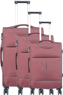 

Tamo Energizer - 3 Piece Set Luggage Royal Mehroon color 20 Inch, 24 Inch &  Inch Expandable Check-in Luggage -  inch(Maroon