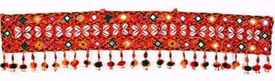 

Creativity Centre Creativity Creations Door Hanging With Kauri Golden Bells & Mirror Door Hanging Toran