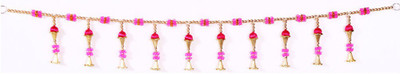 

Creativity Centre Creativity Creations Magenta Color Beads Door Hanging Toran