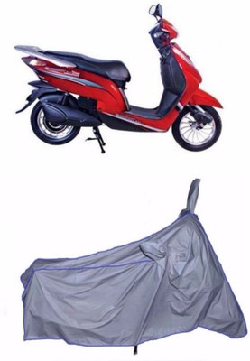 Flipkart SmartBuy Two Wheeler Cover for Avon(E Scoot, Silver)