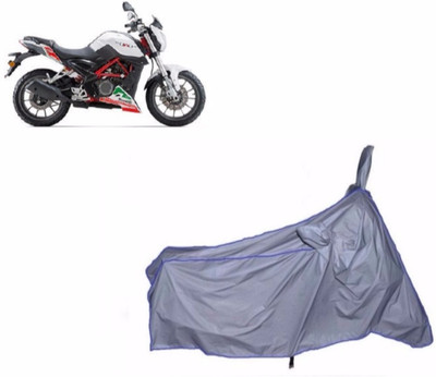 Flipkart SmartBuy Two Wheeler Cover for DSK Benelli(TNT 25, Silver)